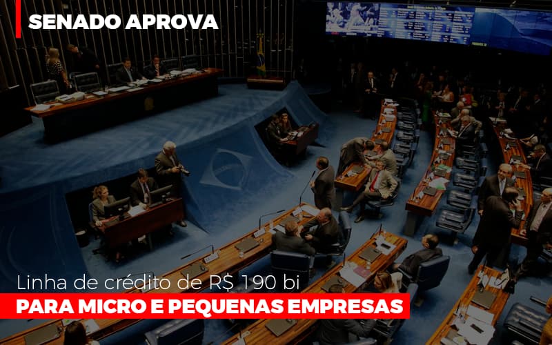 Senado Aprova Linha De Crédito De R$190 Bi Para Micro E Pequenas Empresas - Snagel Contábil
