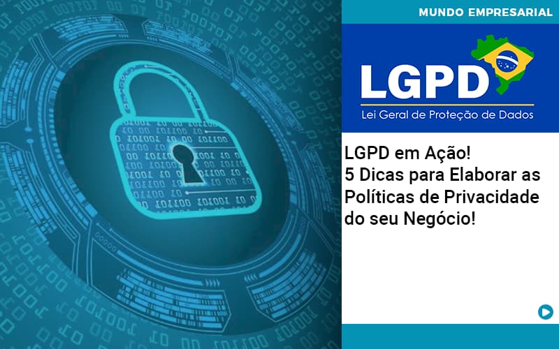 Lgpd Em Acao 5 Dicas Para Elaborar As Politicas De Privacidade Do Seu Negocio - Snagel Contábil